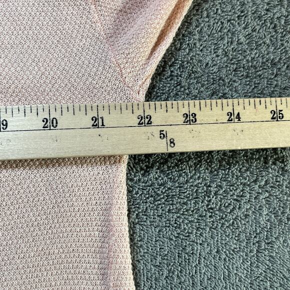 Ann Taylor LOFT Sweater Womens Large  Pink Knit‎ Scoop Neck Lightweight NEW - Picture 8 of 8